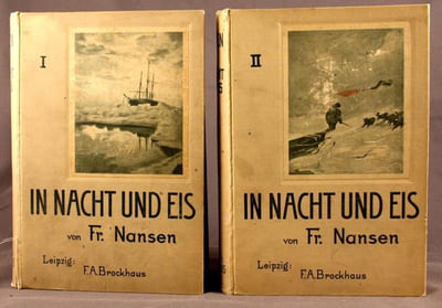 In Nacht und Eis. Die Norwegische Polarexpedition. 1893-1896. Mit einem Beitrag von Kapitän Sverdrup.