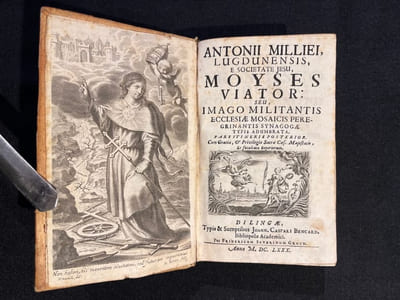Antonii Milliei, Lugdunensis, e societate Iesu, Moyses Viator : seu, Imago militantis ecclesiae mosaicis peregrinantis Synagogae typis adumbrata. Pars itineris posterior.
