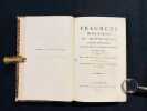 Fragmens biographiques et historiques, extraits des registres du conseil d'Etat de la République de Genève, dès 1535 à 1792.. [GRENUS-SALADIN ...