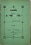 Voyages et aventures du Docteur Festus. par TÖPFFER Rodolphe: - Image 1