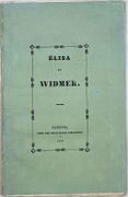 Elisa et Widmer. par TÖPFFER Rodolphe: - Image 1