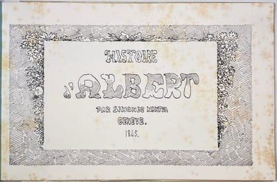 Histoire d'Albert par Simon de Nantua.