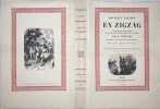Nouveaux voyages en zigzag. Pr&eacute;c&eacute;d&eacute;s d’une notice par Sainte-Beuve. Illustres d’apres les dessins originaux de T&ouml;pffer par MM. Calame, Karl Girardet, ...