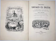 Nouveaux voyages en zigzag. Précédés d’une notice par Sainte-Beuve. Illustres d’apres les dessins originaux de Töpffer par MM. Calame, Karl Girardet, Francais, D’Aubigny, De Bar, Gagnet, Forest. par TÖPFFER Rodolphe: - Image 2