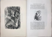 Nouveaux voyages en zigzag. Précédés d’une notice par Sainte-Beuve. Illustres d’apres les dessins originaux de Töpffer par MM. Calame, Karl Girardet, Francais, D’Aubigny, De Bar, Gagnet, Forest. par TÖPFFER Rodolphe: - Image 3