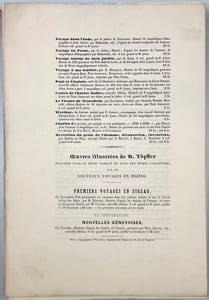 Nouveaux voyages en zigzag. Précédés d’une notice par Sainte-Beuve. Illustres d’apres les dessins originaux de Töpffer par MM. Calame, Karl Girardet, Francais, D’Aubigny, De Bar, Gagnet, Forest.