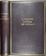 Voyages en zigzag ou Excursions d'un pensionnat en vacances dans les cantons suisses et sur le revers italien des Alpes. Illustrés d'après les dessins de l'auteur et ornés de 15 grands dessins par M. Calame. par TÖPFFER Rodolphe: - Image 1