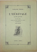 L’Héritage, nouvelle genevoise. par TÖPFFER Rodolphe: - Image 1