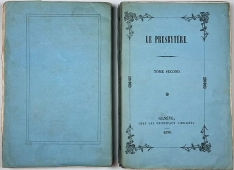 Le presbytère.. [TÖPFFER Rodolphe]: