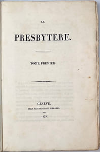 Le presbytère.