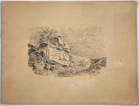 Voyage autour du Mont-Blanc, dans les vallées d'Hérens, de Zermatt et au Grimsel.. TÖPFFER Rodolphe: