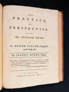 Dr. Brook Taylor's method of perspective, made easy, both in theory and practice. In two books. Being an attempt to make the art of perspective easy and familiar; to adapt it intirely to the arts of design; and to make it an entertaining study to any gentleman who shall chuse so polite an amusement. par KIRBY Joshua: - Image 2