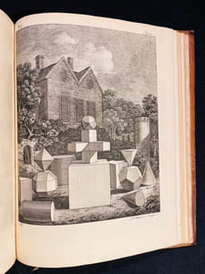 Dr. Brook Taylor's method of perspective, made easy, both in theory and practice. In two books. Being an attempt to make the art of perspective easy and familiar; to adapt it intirely to the arts of design; and to make it an entertaining study to any gentleman who shall chuse so polite an amusement.