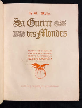 La Guerre des mondes.. WELLS Herbert-George; DRUILLET Philippe: