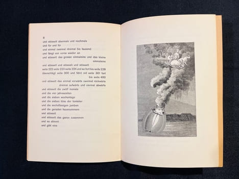 Gedichte. Weisst du schwartz du. Fünf klebebilder von Max Ernst.. ARP Hans: