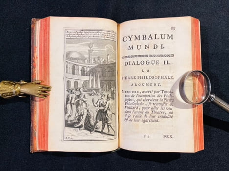 Cymbalum mundi, ou Dialogues satyriques sur différens sujets, par Bonaventure Des Perriers, avec une lettre critique dans laquelle on fait l'histoire, ...