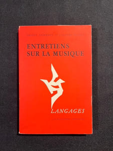 Entretiens sur la musique.