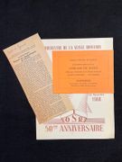 Orchestre de la Suisse Romande 1918 - 1968 un demi-siècle d'histoire. par [ANSERMET Ernest]: - Image 4