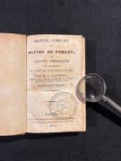 Manuel complet du Maître de forges, ou traité théorique et pratique de l'art de travailler le fer. par LANDRIN L: - Image 2