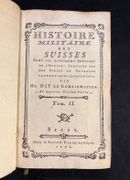 Histoire militaire des Suisses dans les différens services de l'Europe: composée sur les pièces et ouvrages authentiquesjusqu'en 1771. Tome II. par ROMAINMOTIER May de: - Image 2