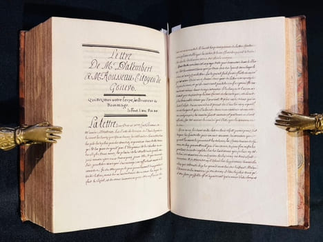 1. J. J. Rousseau citoyen de Genève à Mr. d'Alembert […] sur son article Genève dans le VIIeme volume de l'Encyclopédie, et particulièrement sur le ...