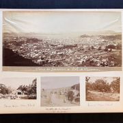 Album japonais en laque décorée sur les deux plats, sur ais de bois, dos maroquin noir. par [PHOTOGRAPHIE; VOYAGE]: - Image 4