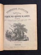 Esquisses d'atelier. Publication du Cercle des artistes de Genève. Dessins de G. Castan, S. Delapeine, F. Diday, Ch. Dubois, J. Dunant, A. Gandon, H. P. George, J. Hébert, J. L. Lugardon, A. Lugardon, B. Menn, L. Mennet & a. par [ÉCOLE DE PEINTURE GENEVOISE XIXe]: - Image 1