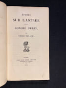 Études sur l'Astrée d'Honoré d'Urfé. par [GRÈCE] BONAFOUS Norbert: - Image 2