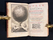Atlas des enfans, ou méthode nouvelle, courte, facile et démonstrative, pour apprendre la géographie en XXII carte enluminée. Avec un nouveau traité de la sphère, ou l'on explique le mouvement des astres, [...]. par [GÉOGRAPHIE: ENFANTINA]: - Image 1