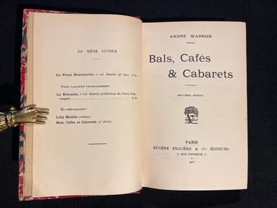 Bals, cafés & cabarets.