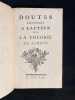 1. Théorie de l’impôt. [avec] 2. Doutes proposés à l'auteur de la Théorie de l'impôt.. MIRABEAU Victor Riqueti; PESSELIER Charles: