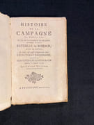 1. Mémoires pour servir à l'histoire des campagnes de 1756 et 1757 en Allemagne, par L. O. H., rédigés et augmentés par M. D. V. [avec] 2. Mémoires pour servir à l'histoire de la campagne des troupes françaises, depuis la convention de Closter Seiven faite en septembre 1757. Augmentée d'un lettre communiquée par l'observateur hollandais par rapport à la ditte convention. [avec] 3. Histoire de la campagne de MDCCLVII. Où l'on voit les circonstances qui ont précédé, accompagné, et suivi la battaille de Rosbach, avec le détail de ce qui s'est passé d'important dans l'Éléctorat d'Hannovre, depuis la convention de Closter-Seven jusqu'au 1 janvier 1758. par [CAMPAGNE DE 1757]: - Image 6