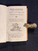 Mélanges helvétiques des années 1782 à 1786 [et] 1787, 1788, 1789, 1790 [et] 1791, 1792, 1793 [et] 1794, 1795, 1796. par [HELVETICA; REVUE]: - Image 5