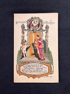 Le dangier d'estre trop cocquebin. Manuscrit et illustré par H. Grand'Aigle.