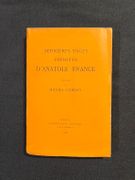 Dernières pages inédites d'Anatole France publiée par Michel Corday. par FRANCE Anatole: