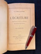 La philosophie de l'écriture. Exposé de l'état actuel de la graphologie avec une bibliographie générale. par DESCHAMPS Louis: - Image 2