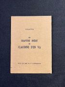 Un chapitre inédit de Claudine s'en va. par COLETTE: