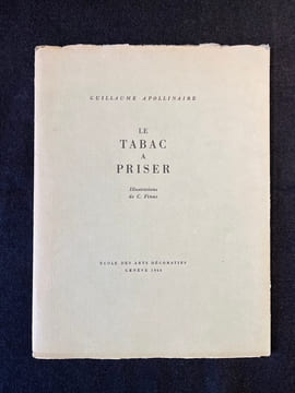 Le tabac à Priser.. APOLLINAIRE Guillaume: