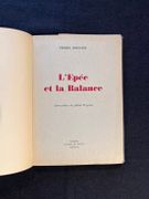 L'épée et la balance, lettre préface du général Weygand. Annexes juridiques. par BOISSIER Pierre: - Image 1
