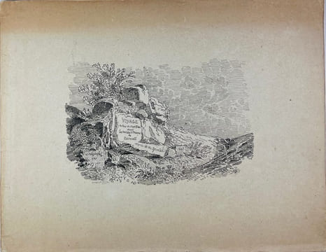 Voyage autour du Mont-Blanc, dans les vallées d'Hérens, de Zermatt et au Grimsel.. TÖPFFER Rodolphe: