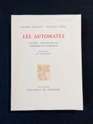 Les automates. Figures artificielles d'hommes et d'animaux. Histoire et technique. par CHAPUIS Alfred; DROZ Édmond: - Image 1