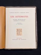 Les automates. Figures artificielles d'hommes et d'animaux. Histoire et technique. par CHAPUIS Alfred; DROZ Édmond: - Image 5