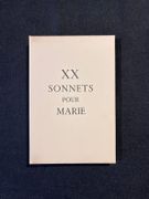 Vingt sonnets pour Marie par Pierre de Ronsard précédés de la vie de Marie Dupin par Pierre Louÿs. par RONSARD Pierre de; LOUŸS Pierre: - Image 3