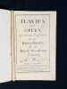 Flavius. An opera as ot was perform'd at the King's Theatre for the Royal Accademy... Publish'd by the author.. HÄNDEL George Frideric: