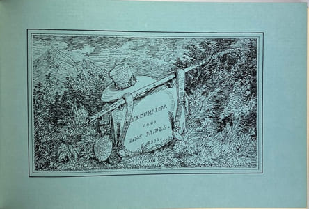 Excursion dans les Alpes. 1832.