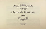 Voyage à la Grande Chartreuse 1833. par TÖPFFER Rodolphe: - Image 3