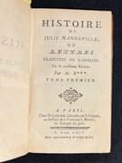 Histoire de Julie Mandeville ou Lettres traduites de l'Anglois, sur la troisième Edition, par M. B***. par [BROOKE France Moore]: - Image 1
