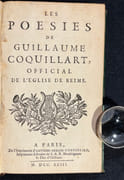 Les Poésies de Guillaume Coquillart, official de l'Église de Reims. par COQUILLART Guillaume: - Image 3