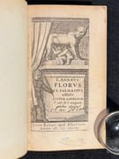 L. Annaeus Florus. Cl. Salmasius addidit Lucium Ampelium E cod. M.S. nunquam adhac editum. par FLORUS Lucius Annaeus: - Image 3