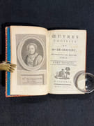 Oeuvres choisies de Mme de Grafigny, augmentées des lettres d'Aza. par GRAFIGNY Madame de: - Image 2